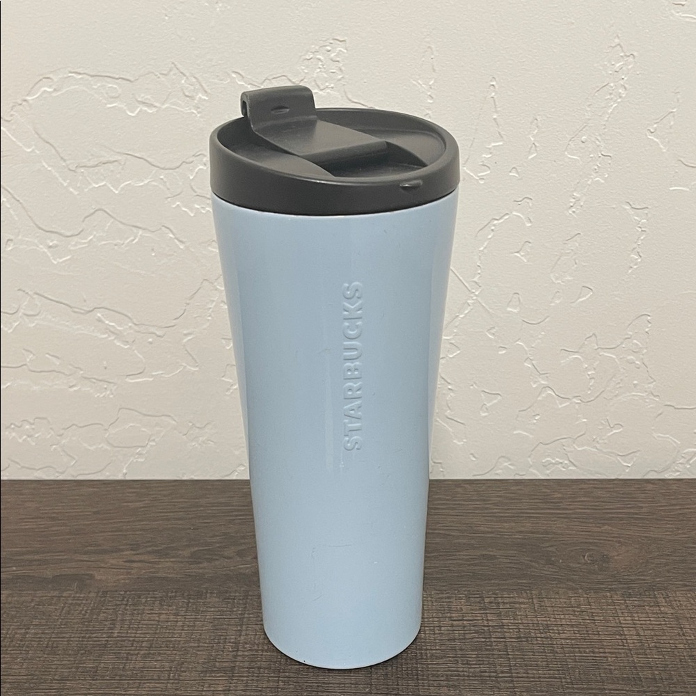 Starbucks Sky Blue Tumbler with black Lid